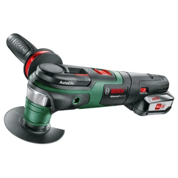 Bosch 18V Multitool Advanced (Incl. 2.5Ah Accu + Lader) 3 Bosch 18V Multitool Advanced (Incl. 2.5Ah Accu + Lader)