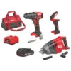 Skil 20V Accuboormachine, LED-lamp & Handstofzuiger Incl. 2.0Ah Accu+lader Combinatieset -Bosch || Makita || SKIL Verkoopwinkel 123 1287