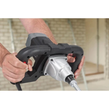 SKIL Beton- & Verfmenger (mixer) Voor O.a. Verf, Lijm, Pleister En Mortel 1016AA Incl. Universele Mengstaaf 5 SKIL Beton- & Verfmenger (mixer) Voor O.a. Verf, Lijm, Pleister En Mortel 1016AA Incl. Universele Mengstaaf - Afbeelding 3