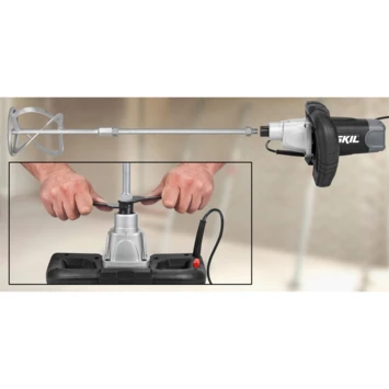 SKIL Beton- & Verfmenger (mixer) Voor O.a. Verf, Lijm, Pleister En Mortel 1016AA Incl. Universele Mengstaaf 6 SKIL Beton- & Verfmenger (mixer) Voor O.a. Verf, Lijm, Pleister En Mortel 1016AA Incl. Universele Mengstaaf - Afbeelding 4