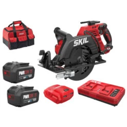SKIL 20V Cirkelzaag 3572EA XP Brushless 66mm Incl. 2x 4,0Ah Accu + Snellader