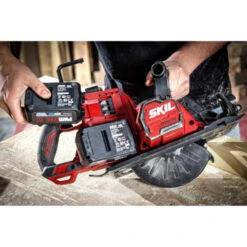 SKIL 20V Cirkelzaag 3572EA XP Brushless 66mm Incl. 2x 4,0Ah Accu + Snellader 9 SKIL 20V Cirkelzaag 3572EA XP Brushless 66mm Incl. 2x 4,0Ah Accu + Snellader -Bosch || Makita || SKIL Verkoopwinkel 123 1453