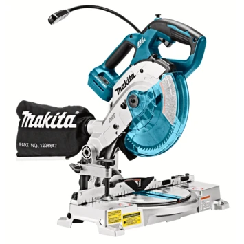 Makita Accu Afkortzaag DLS600RTE + Twee 18V Accu's 5 Makita Accu Afkortzaag DLS600RTE + Twee 18V Accu's - Afbeelding 3