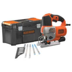 Black & Decker BLACK+DECKER Decoupeerzaag BES610KAS-QS Incl 5 Zaagbladen