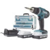 Makita Accuboormachine DF488DAEX2 + 102-delige Accessoireset 1 Makita Accuboormachine DF488DAEX2 + 102-delige Accessoireset -Bosch || Makita || SKIL Verkoopwinkel 123 228
