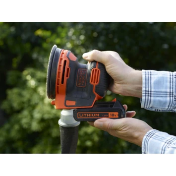 Black & Decker BLACK+DECKER Excenterschuurmachine BDCROS18N-XJ 18 Volt (zonder Accu) 6 Black & Decker BLACK+DECKER Excenterschuurmachine BDCROS18N-XJ 18 Volt (zonder Accu) - Afbeelding 4