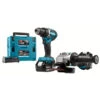 Makita 18V LXT Accuboormachine + Haakse Slijper Combinatieset (incl. 2 Accu's 5.0Ah + Lader) 1 Makita 18V LXT Accuboormachine + Haakse Slijper Combinatieset (incl. 2 Accu's 5.0Ah + Lader) -Bosch || Makita || SKIL Verkoopwinkel 123 25