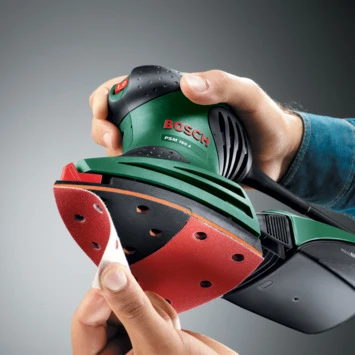 Bosch Multischuurmachine PSM 160 A Incl 25 Schuurvellen 17 Bosch Multischuurmachine PSM 160 A Incl 25 Schuurvellen - Afbeelding 15