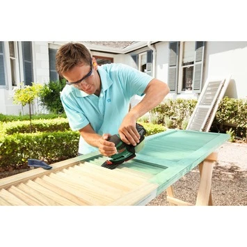 Bosch Handpalmschuurmachine PSM18 LI 18 Volt (zonder Accu) 6 Bosch Handpalmschuurmachine PSM18 LI 18 Volt (zonder Accu) - Afbeelding 4