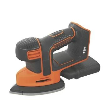 Black & Decker BLACK+DECKER Handpalmschuurmachine BDCDS18N-XJ 18 Volt (zonder Accu) 4 Black & Decker BLACK+DECKER Handpalmschuurmachine BDCDS18N-XJ 18 Volt (zonder Accu) - Afbeelding 2