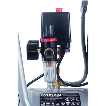 Hyundai Stille Compressor 30L 8 Bar 7 Hyundai Stille Compressor 30L 8 Bar - Afbeelding 5