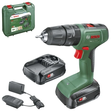 Bosch 18V Klopboor EasyImpact (Incl. 2 Accu's 2.0Ah + Lader) 3 Bosch 18V Klopboor EasyImpact (Incl. 2 Accu's 2.0Ah + Lader)