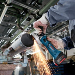 Bosch Professional Accu Haakse Slijper GWS 18-125 V-LI (zonder Accu) 8 Bosch Professional Accu Haakse Slijper GWS 18-125 V-LI (zonder Accu) -Bosch || Makita || SKIL Verkoopwinkel 123 3013