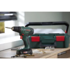 Bosch 18V Accuboormachine UniversalDrill Systeembox Met 241 Accessoires (incl. 2 Accu's 1.5Ah + Lader) -Bosch || Makita || SKIL Verkoopwinkel 123 335