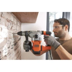 Black & Decker BLACK+DECKER Boorhamer BEHS03K-QS 1250 Watt Pneumatisch -Bosch || Makita || SKIL Verkoopwinkel 123 45