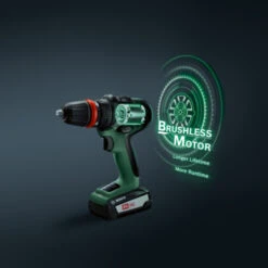 Bosch 18V Accuboormachine Brushless AdvancedDrill Met 3-delige Adapterset (Incl. 2 Accu's 2.5Ah + Lader) -Bosch || Makita || SKIL Verkoopwinkel 123 534