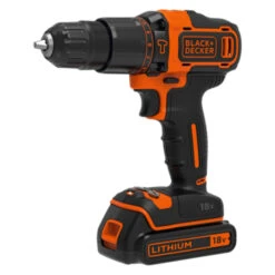 Black & Decker BLACK+DECKER Accuklopboormachine BDCHD18S2KA-QW 18V + 104 Delige Boren- En Bitset -Bosch || Makita || SKIL Verkoopwinkel 123 6