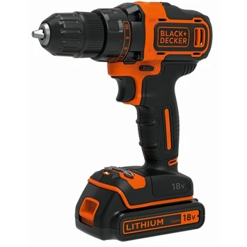 Black & Decker BLACK+DECKER Accuboormachine BDCDD186KB-QW 4 Black & Decker BLACK+DECKER Accuboormachine BDCDD186KB-QW - Afbeelding 2
