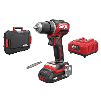SKIL 20V Accuboormachine 3065GA Compact Brushless 60Nm + 2,0Ah Accu + Snellader + Koffer 3 SKIL 20V Accuboormachine 3065GA Compact Brushless 60Nm + 2,0Ah Accu + Snellader + Koffer
