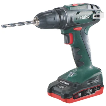 Metabo 18V Accuboormachine BS18 + 2accu's 2.0Ah 3 Metabo 18V Accuboormachine BS18 + 2accu's 2.0Ah
